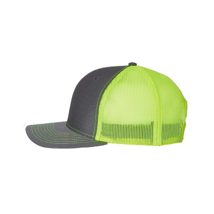 Left view of the Richardson Snapback Trucker Cap - 