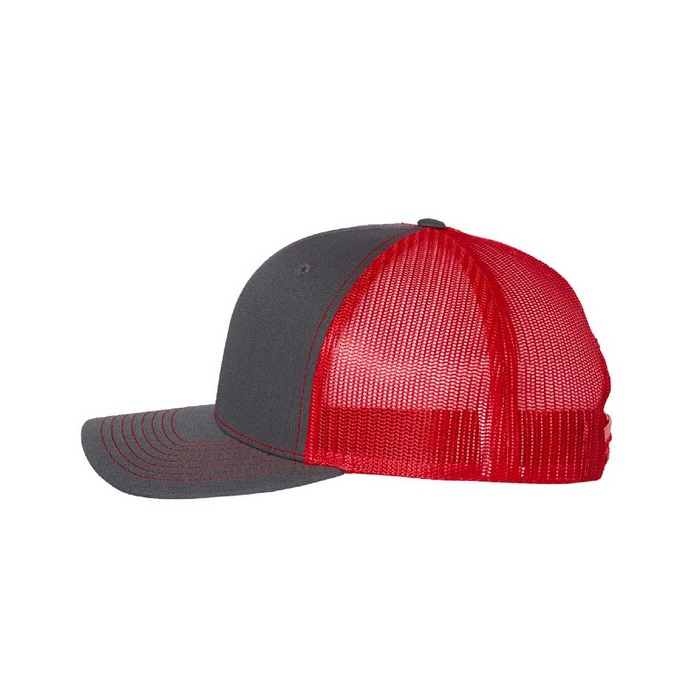 Left view of the Richardson Snapback Trucker Cap - 