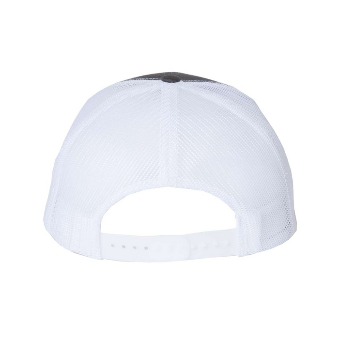 Rear view of the Richardson Snapback Trucker Cap - 