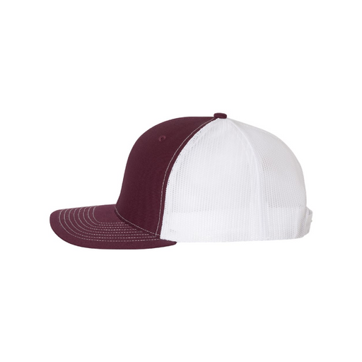 Left view of the Richardson Snapback Trucker Cap - 