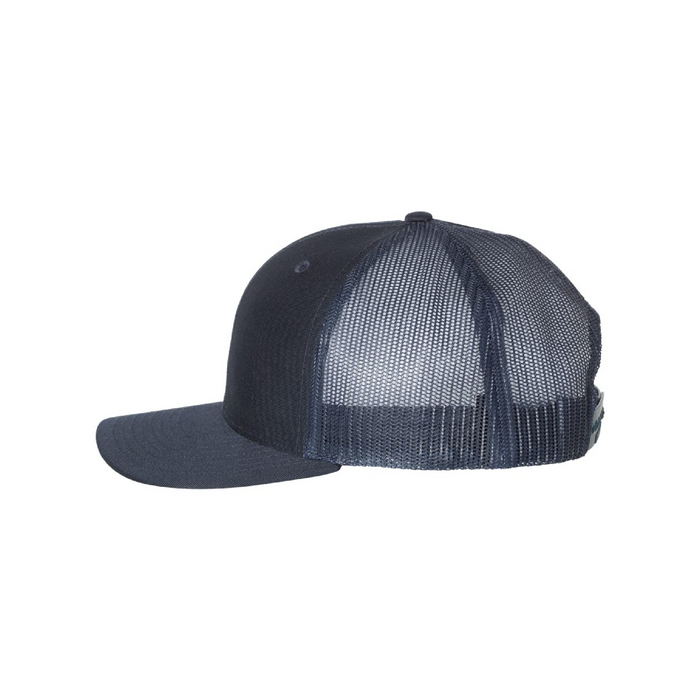Left view of the Richardson Snapback Trucker Cap - 