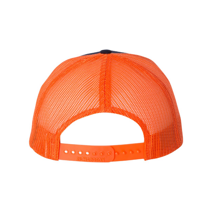 Rear view of the Richardson Snapback Trucker Cap - 