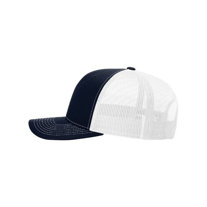 Left view of the Richardson Snapback Trucker Cap - 