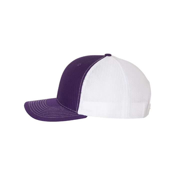 Left view of the Richardson Snapback Trucker Cap - 