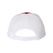 Rear view of the Richardson Snapback Trucker Cap - 