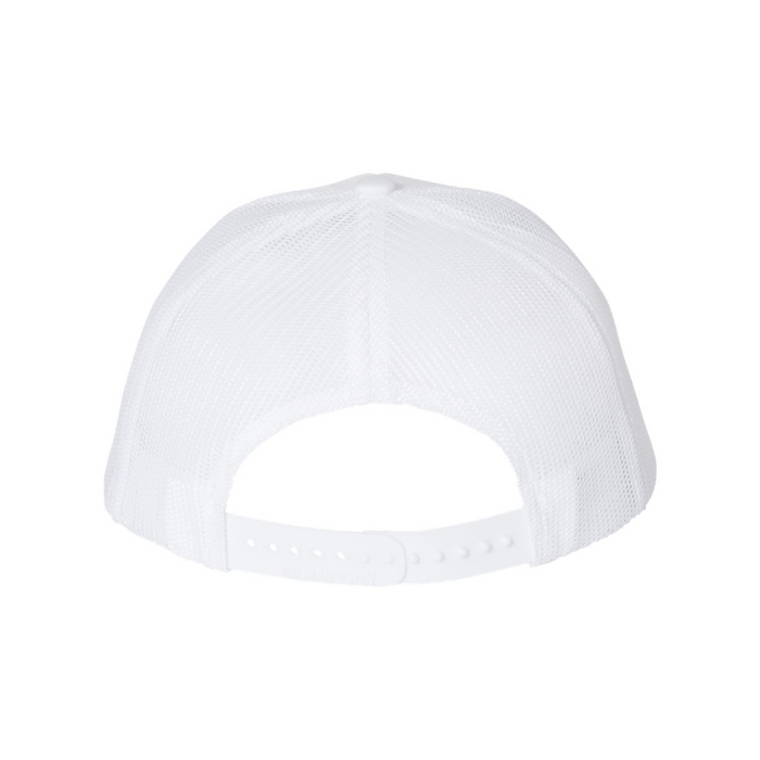 Rear view of the Richardson Snapback Trucker Cap - 