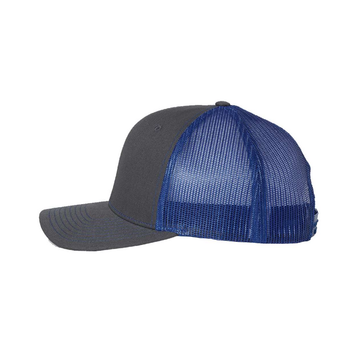 Left view of the Richardson Snapback Trucker Cap - 