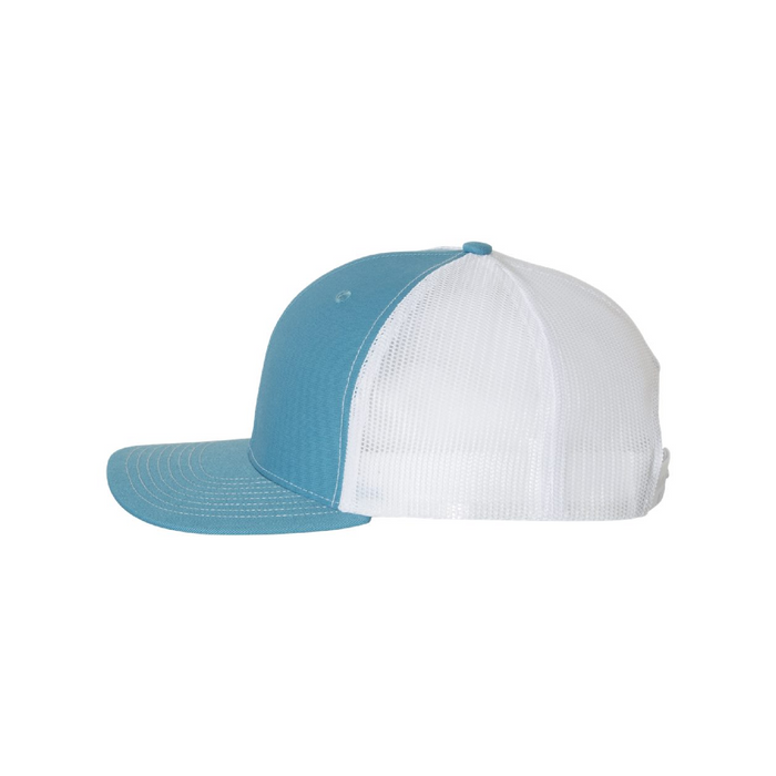 Left view of the Richardson Snapback Trucker Cap - 