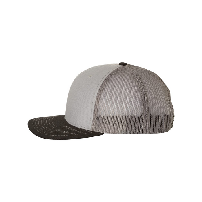 Left view of the Richardson Snapback Trucker Cap - 