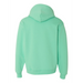 Rear view of the JERZEES NuBlend® Hooded Sweatshirt - 