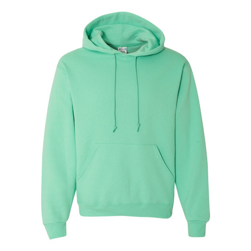 Front view of the JERZEES NuBlend® Hooded Sweatshirt - 