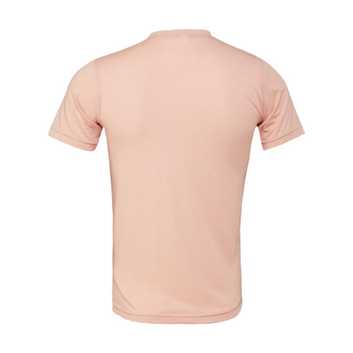 Rear view of the BELLA + CANVAS Triblend Tee -