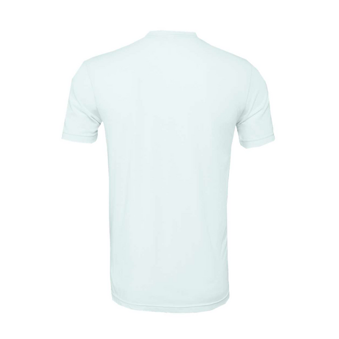 Rear view of the BELLA + CANVAS Triblend Tee -