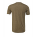 Rear view of the BELLA + CANVAS Triblend Tee -