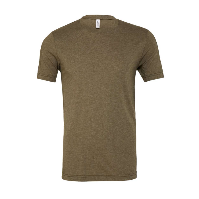 Front view of the BELLA + CANVAS Triblend Tee -