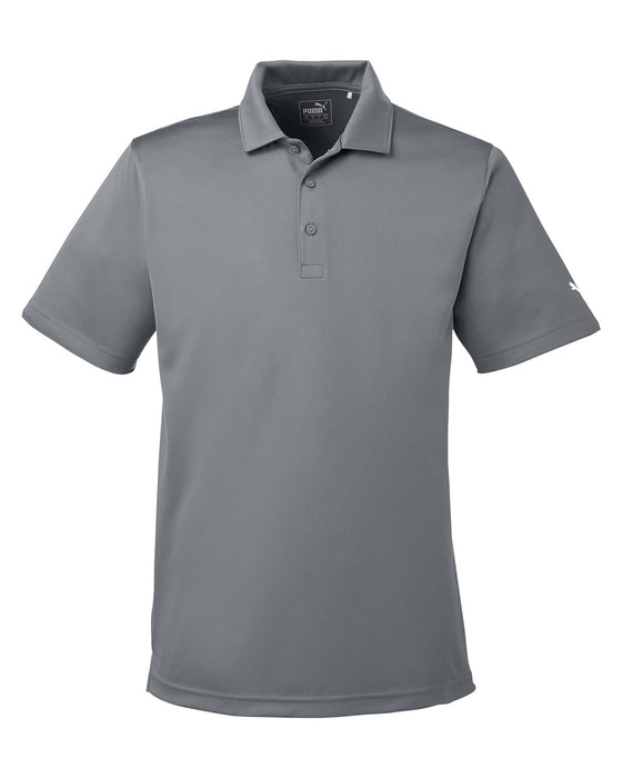 Front and Blank view of the Puma Golf Men's Icon Golf Polo