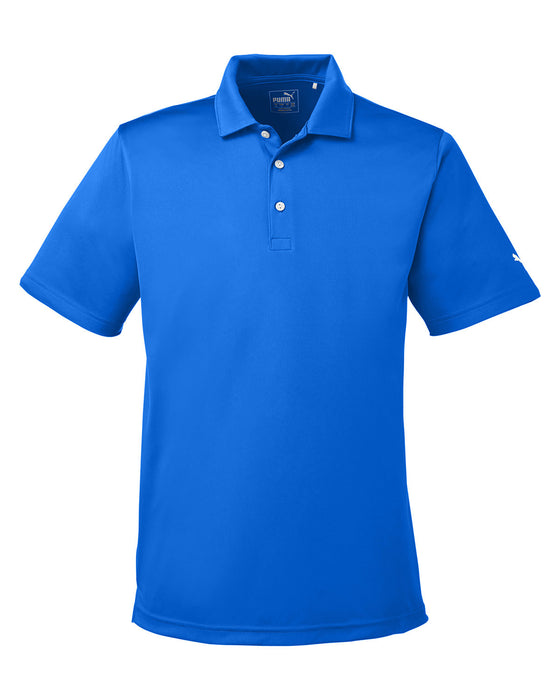 Front and Blank view of the Puma Golf Men's Icon Golf Polo