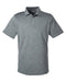 Front and Blank view of the Puma Golf Men's Icon Heather Polo