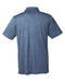 Rear and Blank view of the Puma Golf Men's Icon Heather Polo