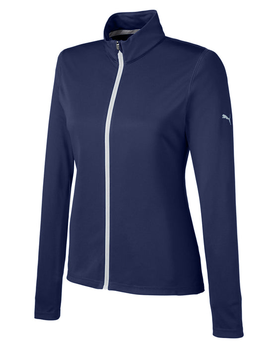 Right and Blank view of the Puma Golf Ladies' Icon Full-Zip