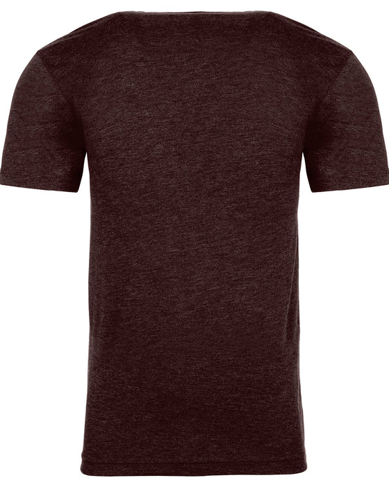 Rear and Blank view of the Unisex Triblend T-Shirt