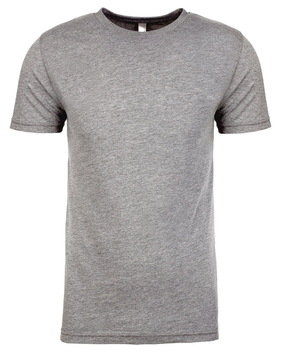 Front and Blank view of the Unisex Triblend T-Shirt