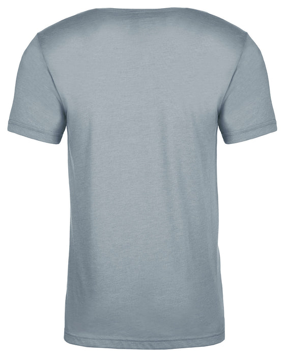 Rear and Blank view of the Unisex Triblend T-Shirt