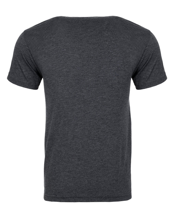 Rear and Blank view of the Unisex Triblend T-Shirt