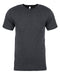 Front and Blank view of the Unisex Triblend T-Shirt