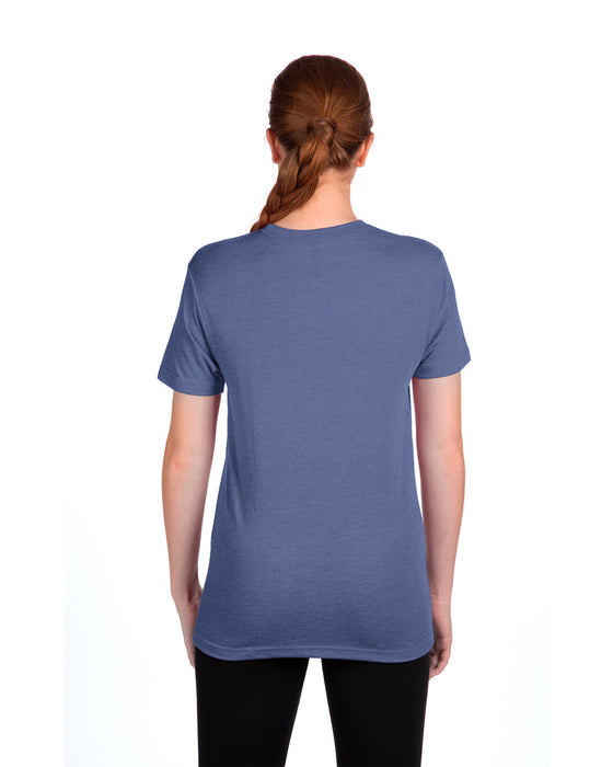 Rear view of the Unisex Triblend T-Shirt