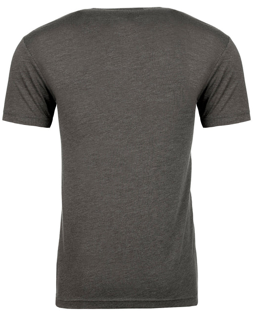 Rear and Blank view of the Unisex Triblend T-Shirt