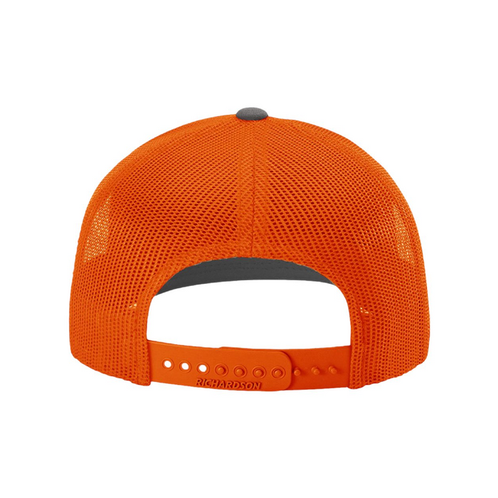 Rear view of the Richardson Snapback Trucker Cap - 