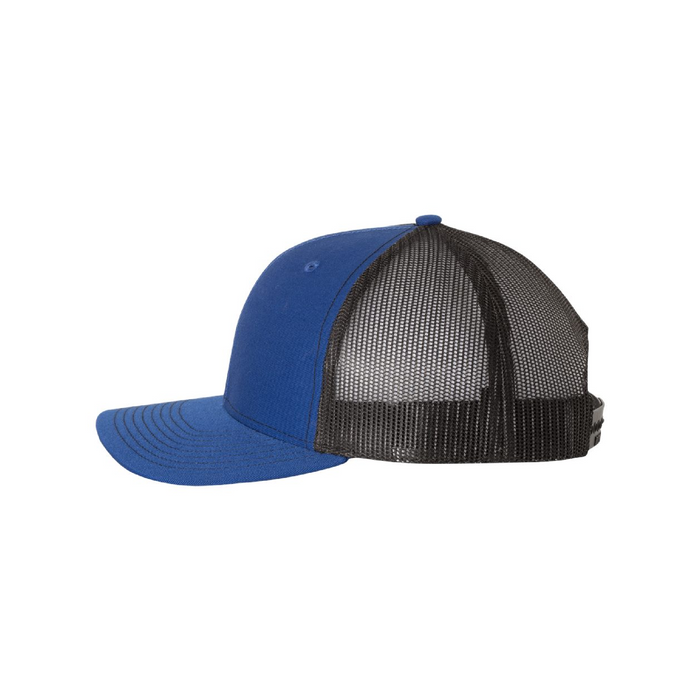 Left view of the Richardson Snapback Trucker Cap - 