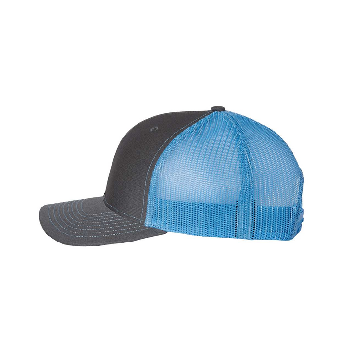 Left view of the Richardson Snapback Trucker Cap - 