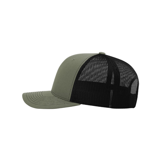 Left view of the Richardson Snapback Trucker Cap - 
