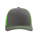 Front view of the Richardson Snapback Trucker Cap - 