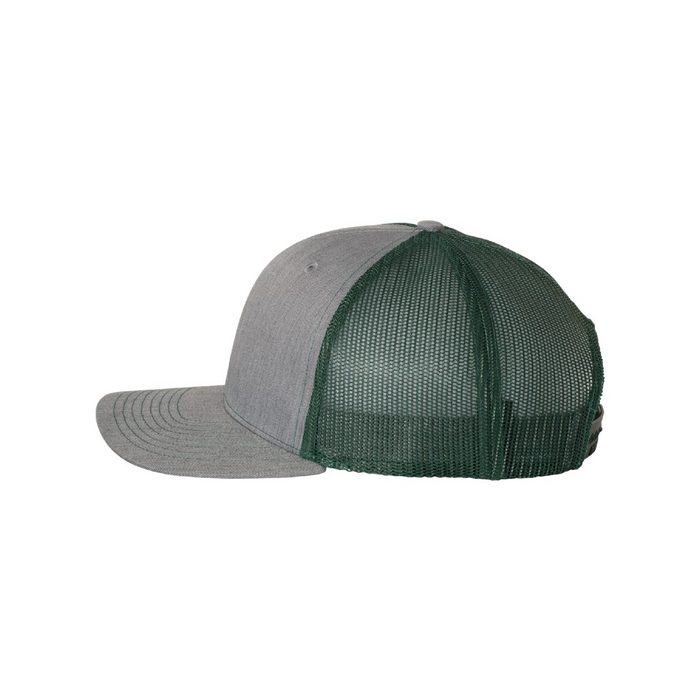 Left view of the Richardson Snapback Trucker Cap - 