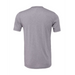 Rear view of the BELLA + CANVAS Triblend Tee -