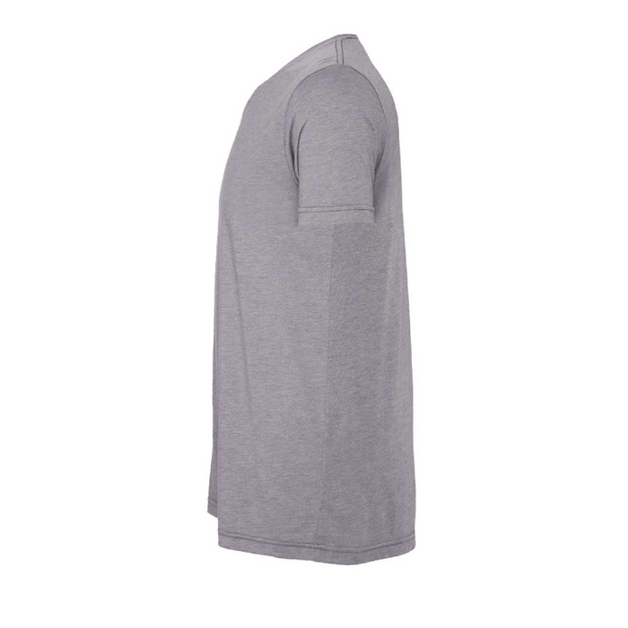 Left view of the BELLA + CANVAS Triblend Tee -