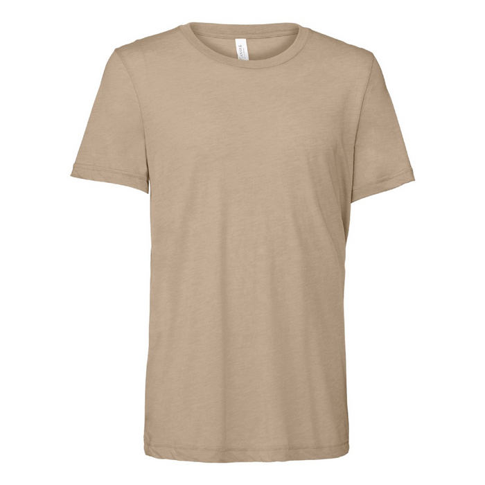 Front view of the BELLA + CANVAS Triblend Tee -