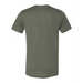 Rear view of the BELLA + CANVAS Triblend Tee -