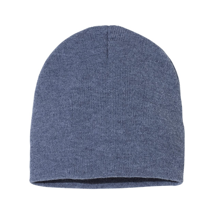 Rear view of the 8" Beanie - 