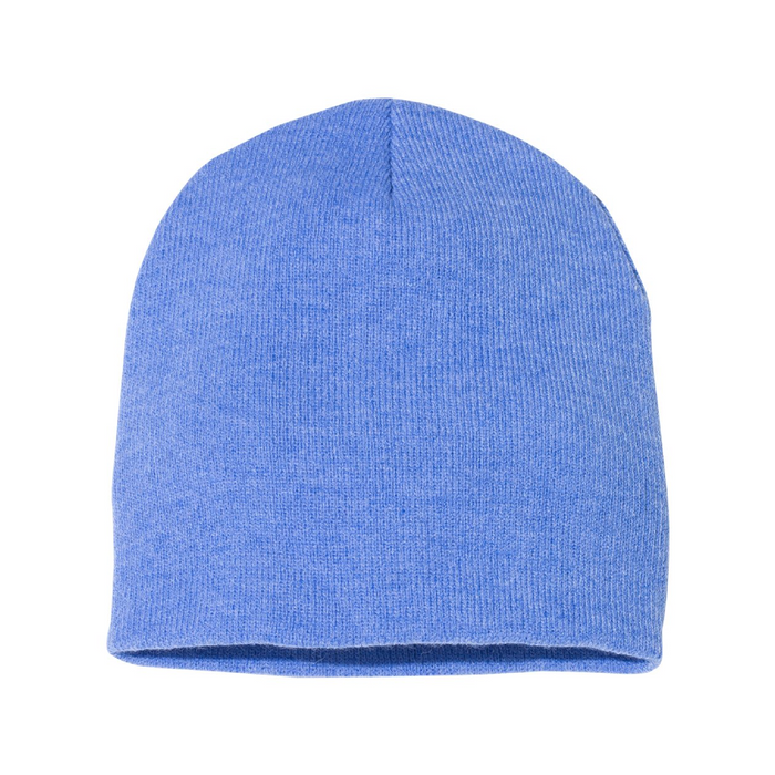 Rear view of the 8" Beanie - 