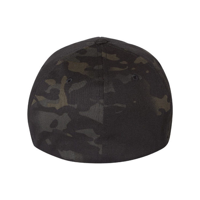 Rear view of the Flexfit Cotton Blend Cap - 