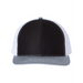 Front view of the Richardson Snapback Trucker Cap - 