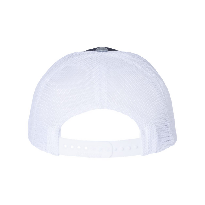 Rear view of the Richardson Snapback Trucker Cap - 
