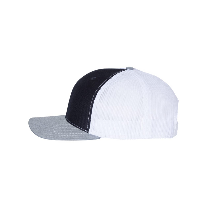 Left view of the Richardson Snapback Trucker Cap - 