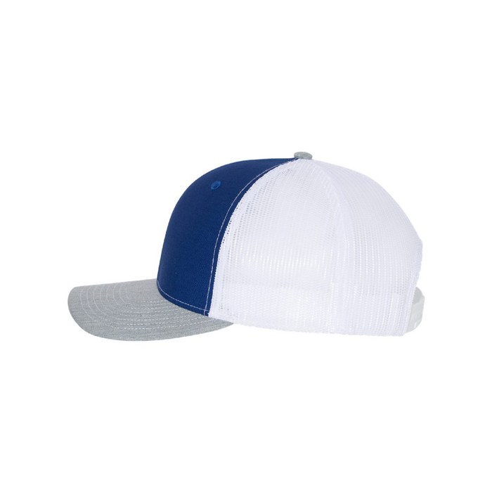 Left view of the Richardson Snapback Trucker Cap - 