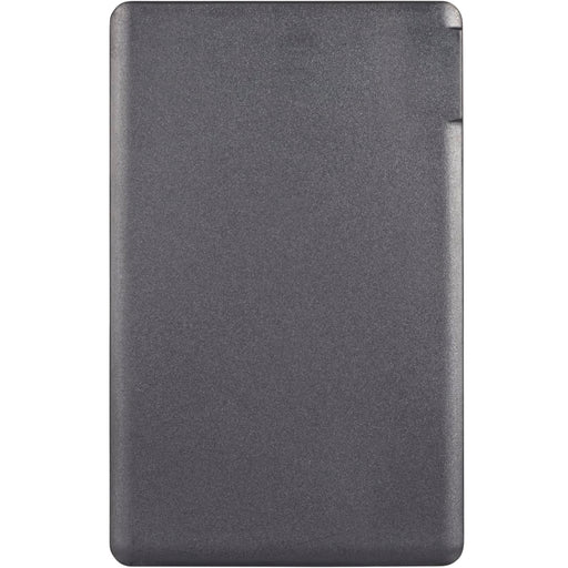 Front and Blank view of the Slim Ion 2,500 mAh Power Bank