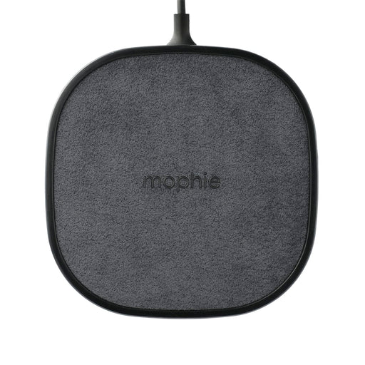 Front and Blank view of the mophie® 15W Wireless Charging Pad